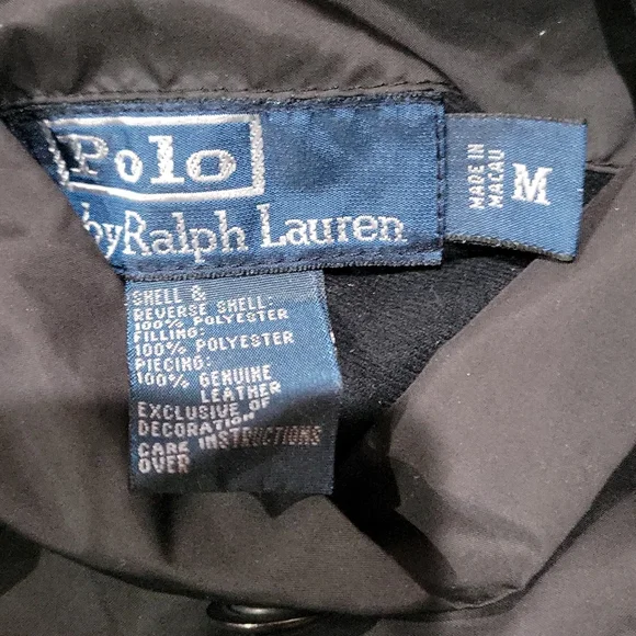 Vintage Reversible Ralph Lauren Polo Team Mercer Puffer - Picture 7 of 11